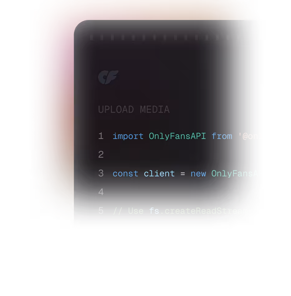 Screenshot of the TypeScript SDK documentation