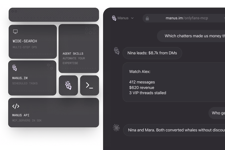 manus dashboard preview